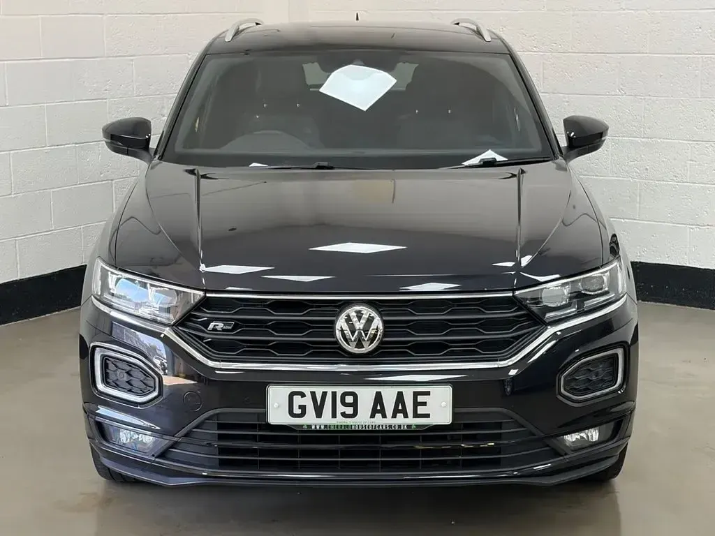 Used VW T-Roc R-line 115 HP (84 kW) 2019 Black SUV