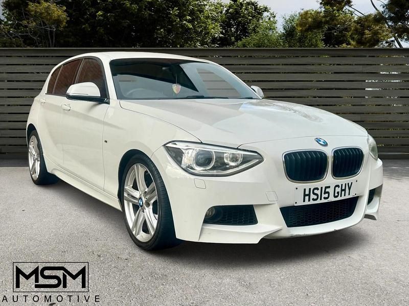 Used BMW 118 M Sport 2015 White Hatchback