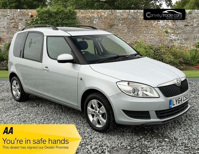 Used Skoda Roomster SE 105 HP (77 kW) 2014 Silver MPV