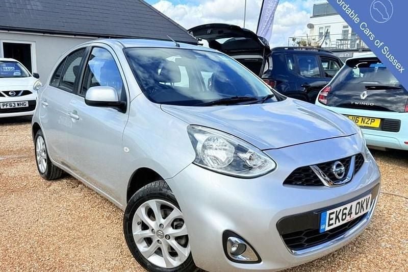 Silver Used 2014 Nissan Micra Acenta Hatchback | £7,995 (A bit pricey) - Image 1/1