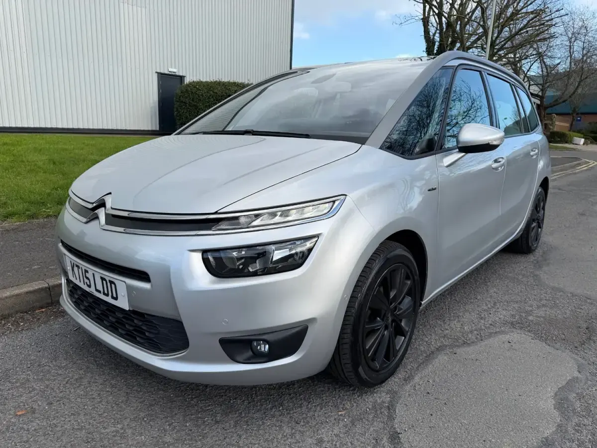 Używany Citroën Grand C4 Picasso Exclusive 2015 Srebrny Minivan