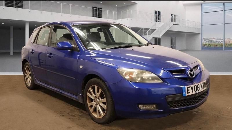Blue Used 2008 Mazda 3 Hatchback | £1,395 (Good price) - Image 1/4