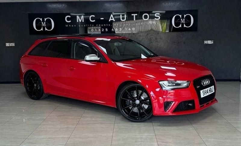 Red Used 2014 Audi RS4 Estate | £20,990 (Fair price) - Image 1/4