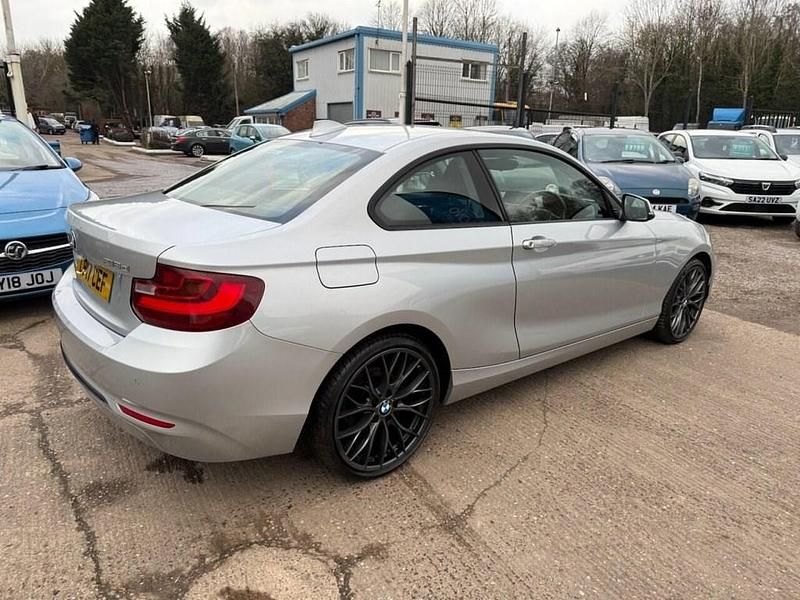 Used BMW 218 Sport Line 150 HP (110 kW) 2017 Silver Coupe