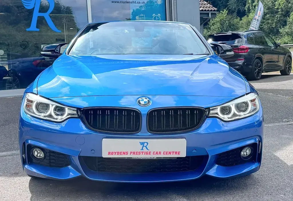 Used BMW 420 M Sport 2014 Blue Cabriolet