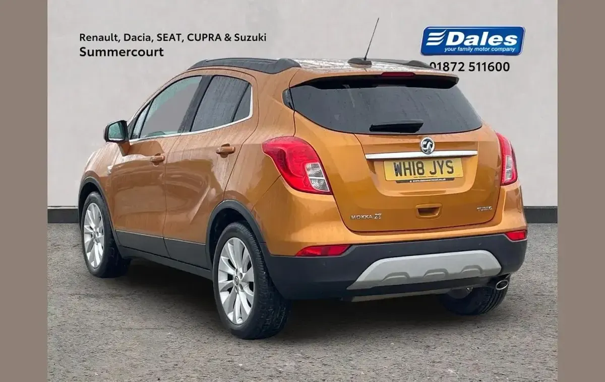 Used Vauxhall Mokka X Elite 138 HP (101 kW) 2018 Orange SUV