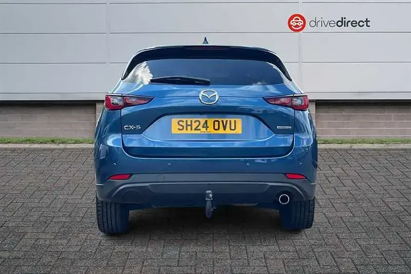 Used Mazda CX-5 Exclusive-Line 150 HP (110 kW) 2024 Blue SUV
