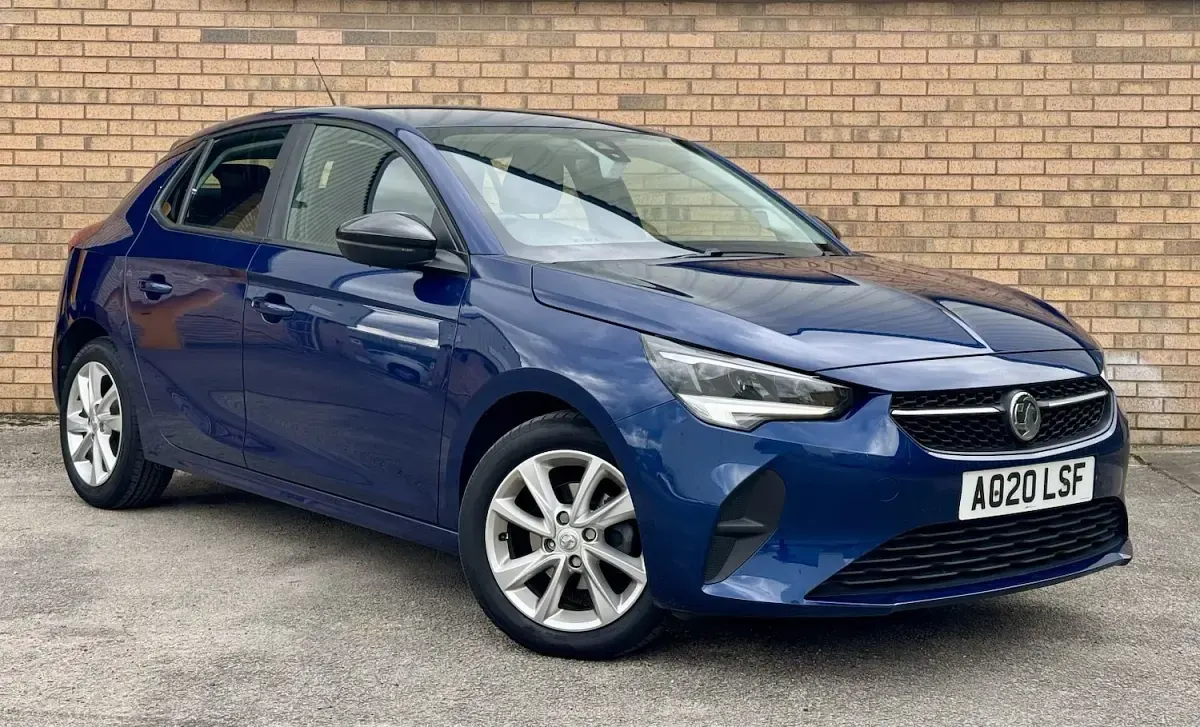 Used Vauxhall Corsa 75 HP (55 kW) 2020 Blue Hatchback