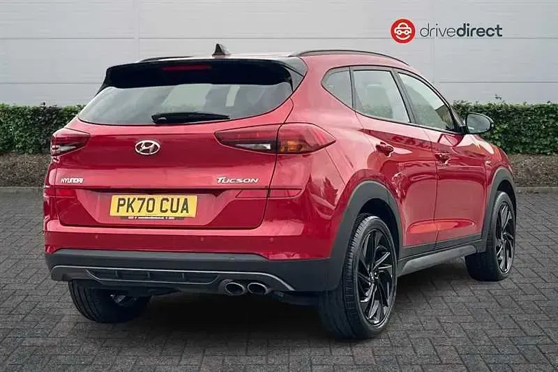 Used Hyundai Tucson N Line 136 HP (100 kW) 2020 Red SUV