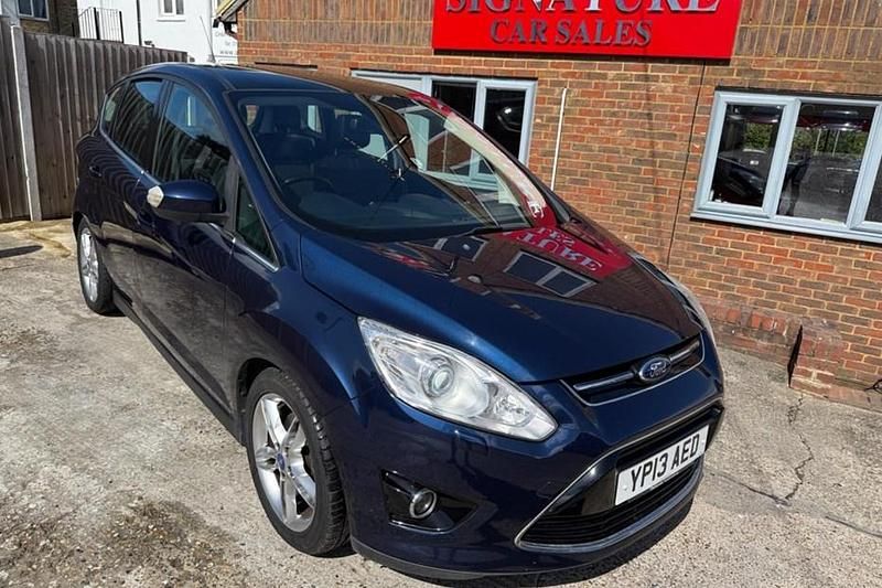 Sapphire blue Used 2013 Ford C-MAX Titanium X MPV | £3,695 (Fair price) - Image 1/1
