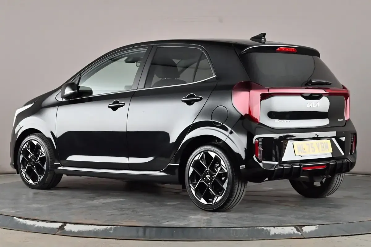 New Kia Picanto GT-Line S 67 HP (49 kW) 2025 Black Hatchback
