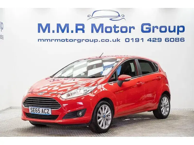 Used Ford Fiesta Titanium 2016 Red Hatchback