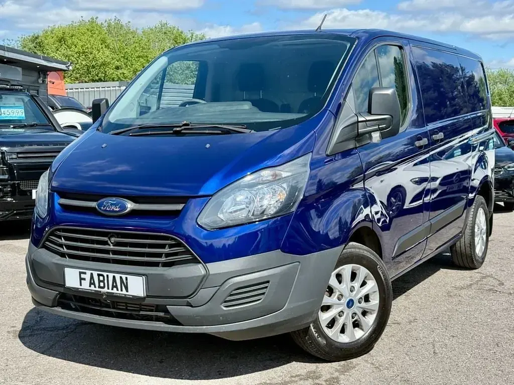 Usado Ford Transit Custom 125 HP (91 kW) 2015 Azul Van