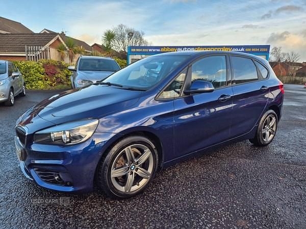 Blue Used 2017 BMW 218 Sport Line Hatchback | £8,995 (Fair price) - Image 1/4