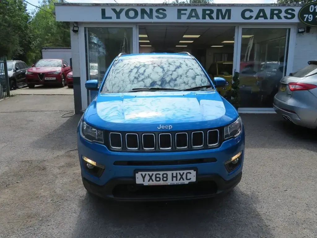 Used Jeep Compass Longitude 140 HP (102 kW) 2018 Blue SUV
