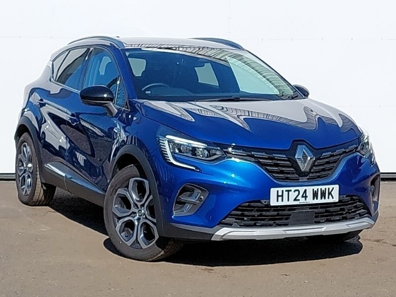 Blue Used 2024 Renault Captur Techno SUV | £17,298 (Fair price) - Image 1/4