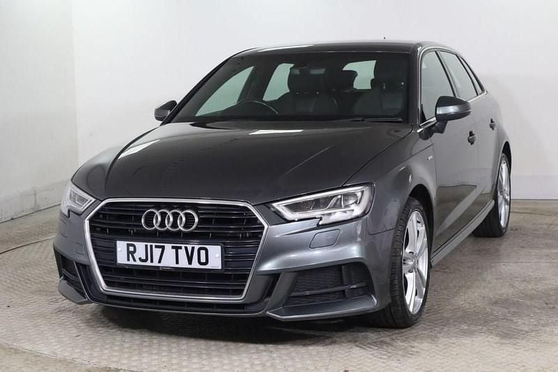Used Audi A3 Sportback S-Line 110 HP (80 kW) 2017 Grey Hatchback