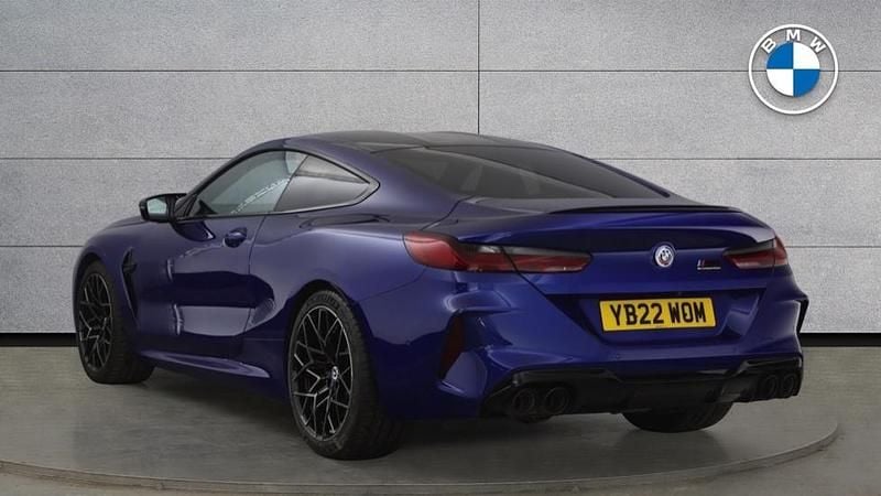 Blue Used 2022 BMW M8 Competition Edition Coupe | £61,950 (Fair price) - Image 1/4