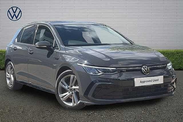 Used VW Golf VIII R-line 150 HP (110 kW) 2022 Grey Hatchback