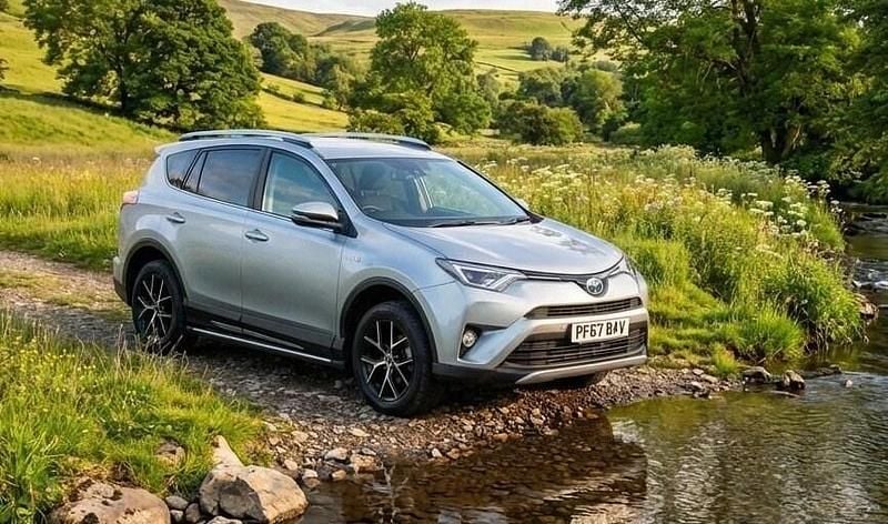 Silver Used 2017 Toyota RAV4 Design SUV | £17,000 (A bit pricey) - Image 1/3