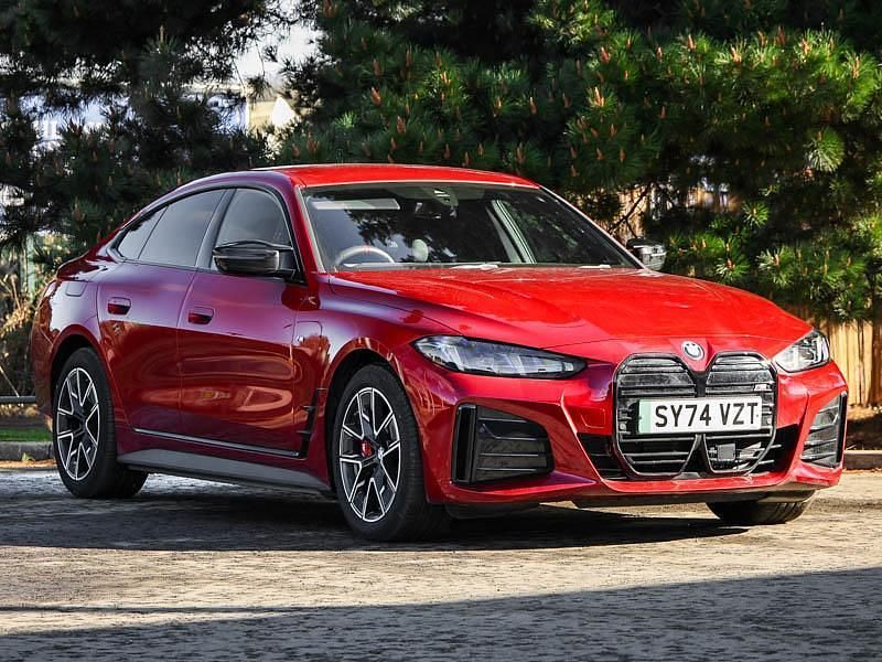 Red Used 2025 BMW i4 Shadowline Sedan | £46,498 (Super price) - Image 1/4