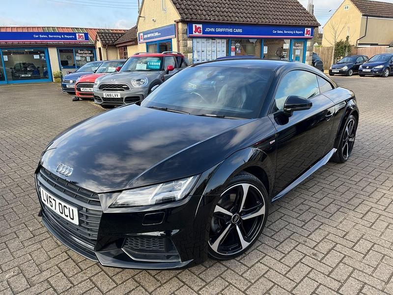 Used Audi TT Black Edition 180 HP (132 kW) 2017 Black Coupe
