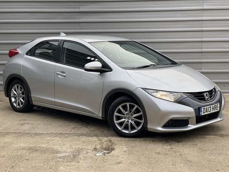 Silver Used 2013 Honda Civic SE Hatchback | £6,350 (Fair price) - Image 1/4