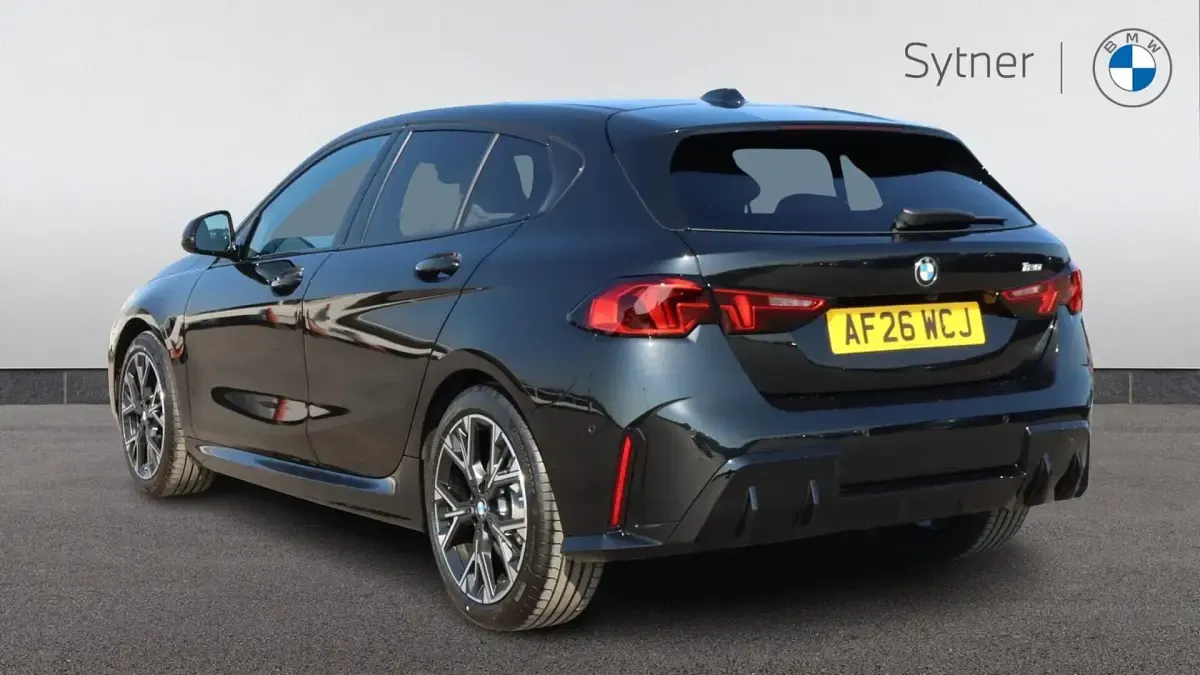 New BMW 120 M Sport 168 HP (123 kW) 2026 Black Hatchback