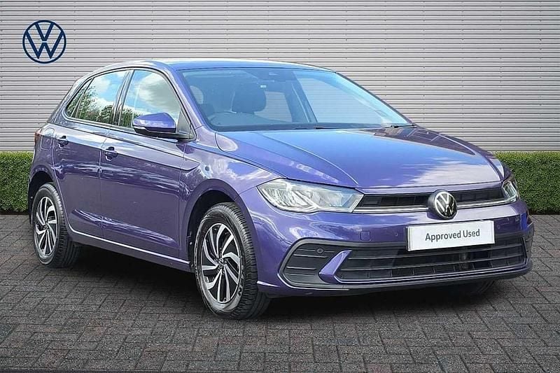 Used VW Polo Life 95 HP (69 kW) 2022 Mauve/purple Hatchback