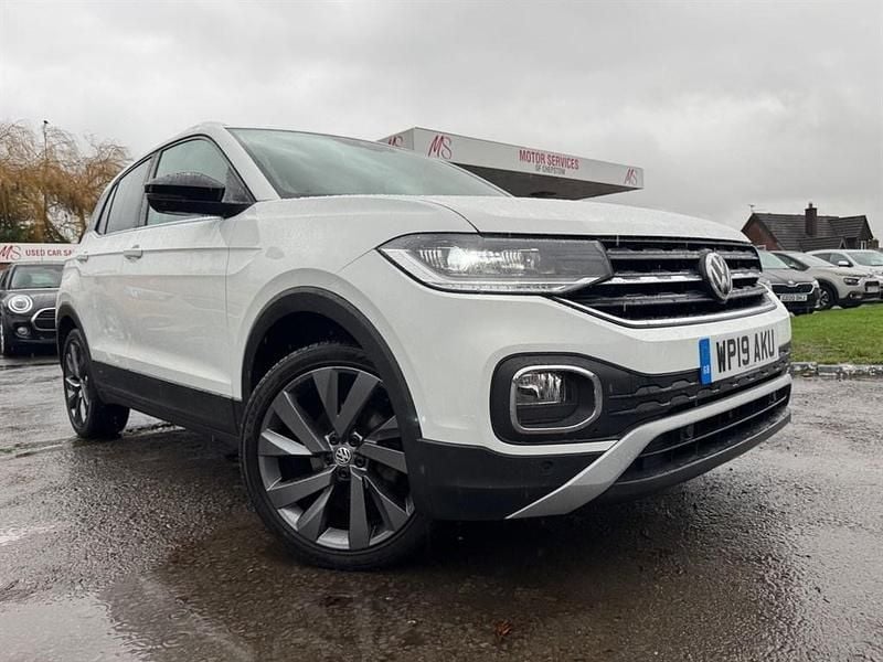 White Used 2019 VW T-Cross Edition SUV | £13,895 (Fair price) - Image 1/4