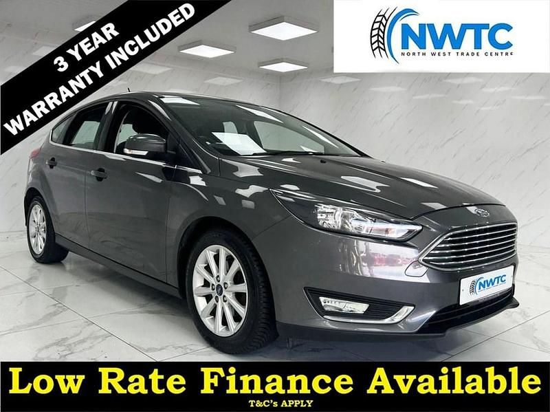 Grey Used 2018 Ford Focus Titanium Hatchback | £7,695 (Good price) - Image 1/4