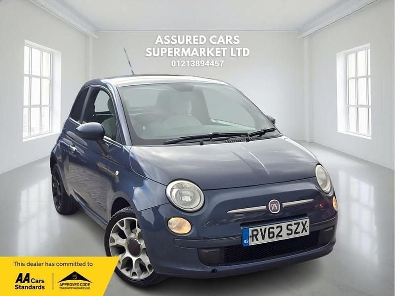 Blue Used 2012 Fiat 500 S Hatchback | £3,985 (Good price) - Image 1/3