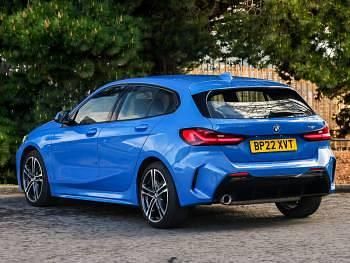 Used BMW 118 M Sport 136 HP (100 kW) 2022 Blue Hatchback