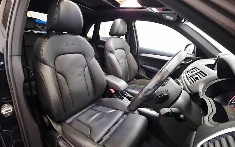 Used Audi Q3 S-Line 150 HP (110 kW) 2018 Black SUV