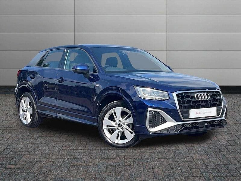 Blue Used 2023 Audi Q2 S-Line SUV | £24,790 (Fair price) - Image 1/4