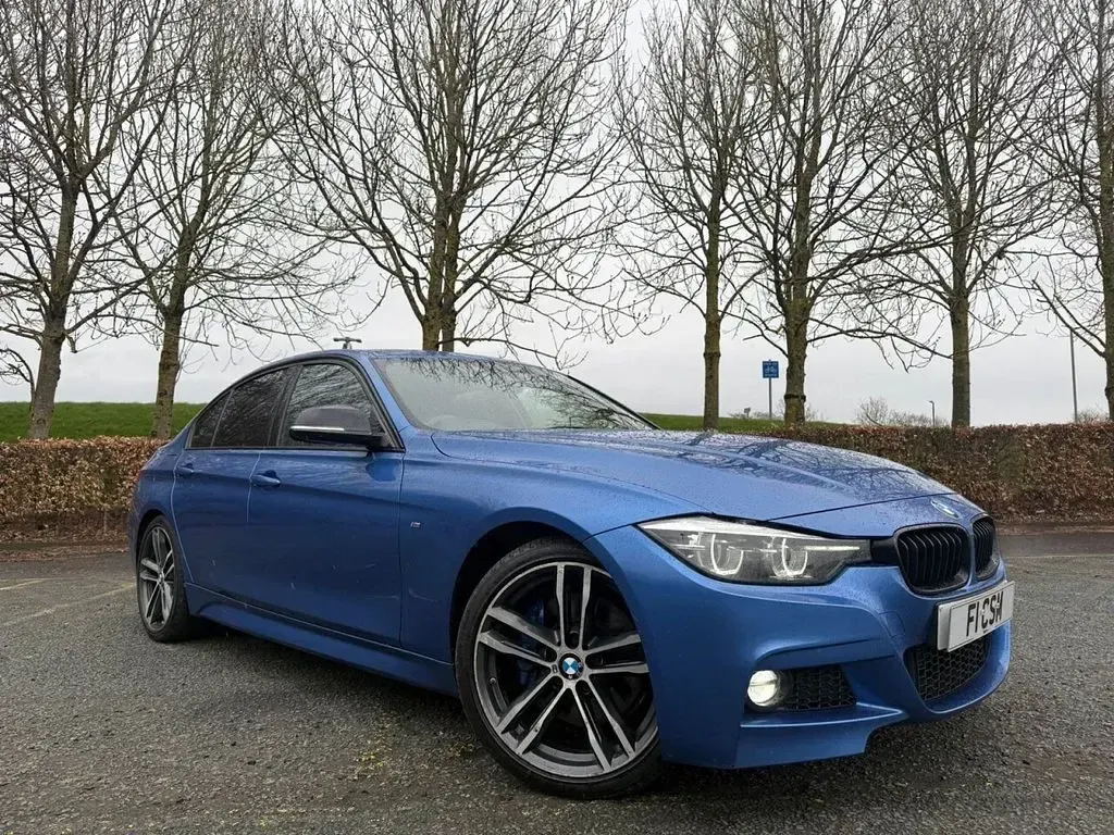 Used BMW 320 M Sport 190 HP (139 kW) 2018 Blue Sedan