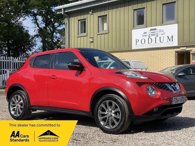 Red Used 2014 Nissan Juke S SUV | £3,490 (Fair price) - Image 1/3