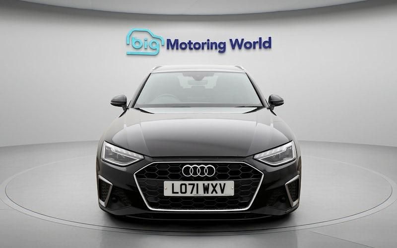 Used Audi A4 S-Line 150 HP (110 kW) 2021 Black Estate