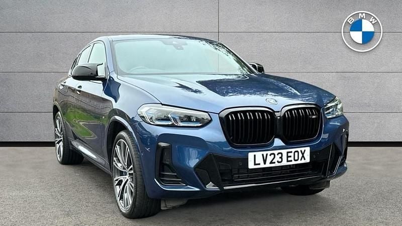 Blue Used 2023 BMW X4 M Sport SUV | £46,910 (Good price) - Image 1/4
