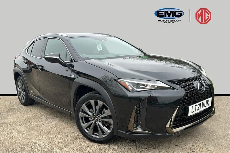 Used Lexus UX 250h Sport Line 184 HP (135 kW) 2021 Black SUV
