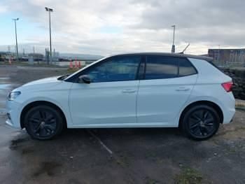 Used Skoda Fabia Colour Edition 110 HP (80 kW) 2022 White Hatchback