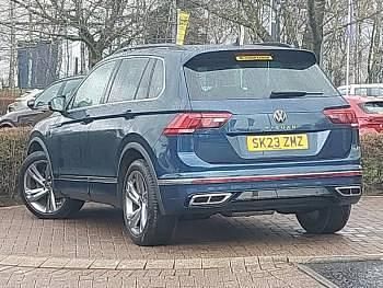 Used VW Tiguan R-line Edition 150 HP (110 kW) 2023 Blue SUV