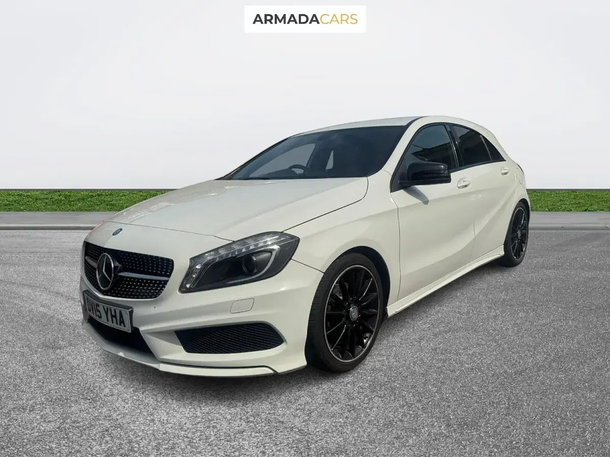 Used Mercedes A200 AMG 2015 White Hatchback