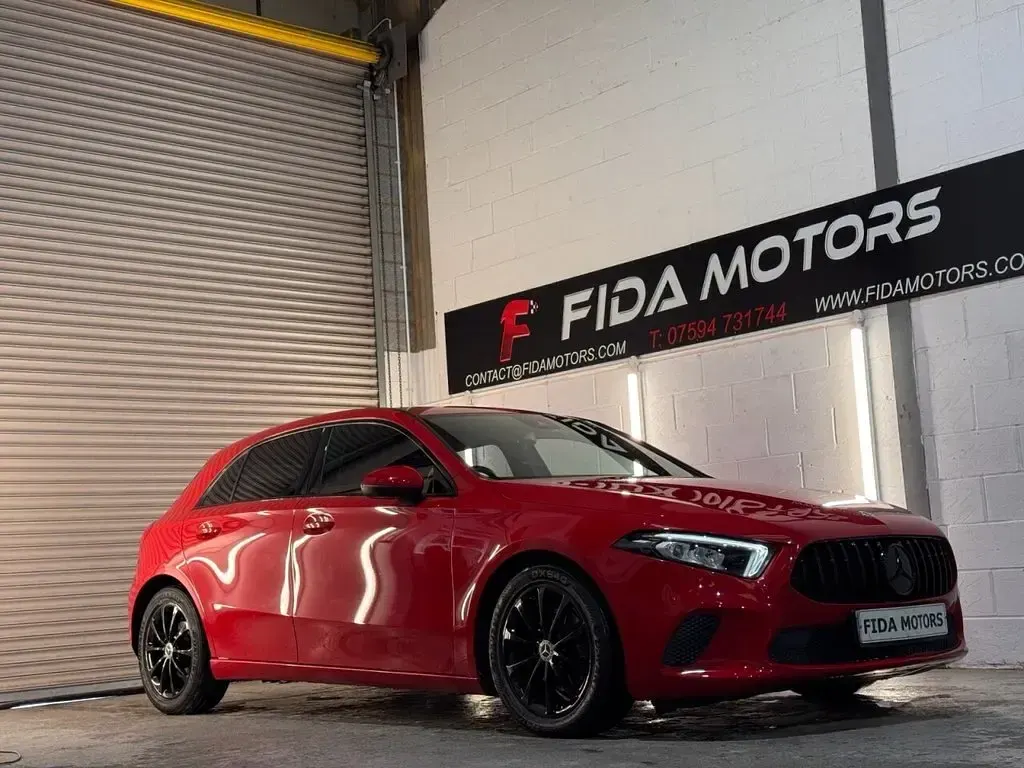 Used Mercedes A180 116 HP (85 kW) 2018 Red Hatchback