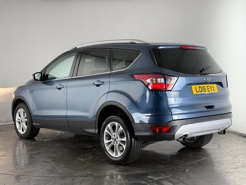 Used Ford Kuga Titanium 120 HP (88 kW) 2018 Blue SUV