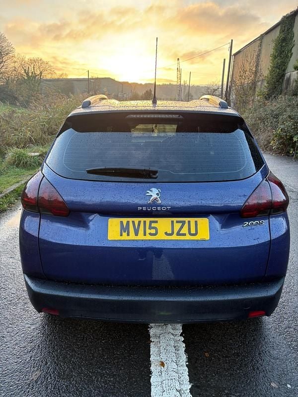 Used Peugeot 2008 Active 70 HP (51 kW) 2015 Blue SUV