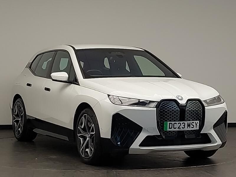 White Used 2023 BMW iX M Sport SUV | £37,898 (Fair price) - Image 1/4
