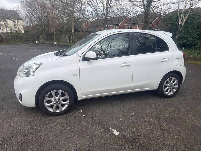 Used Nissan Micra Acenta 2015 White Hatchback