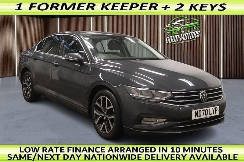 Grey Used 2020 VW Passat SEL Sedan | £10,377 (Good price) - Image 1/2