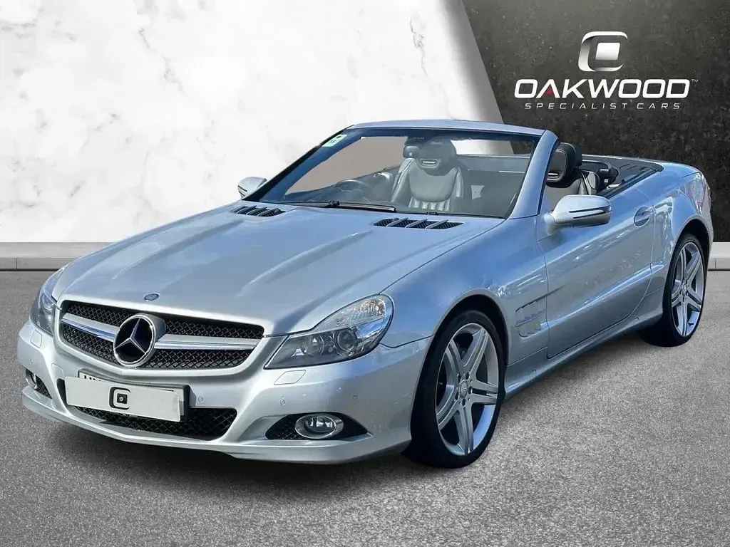 Used Mercedes SL350 315 HP (231 kW) 2008 Silver Cabriolet